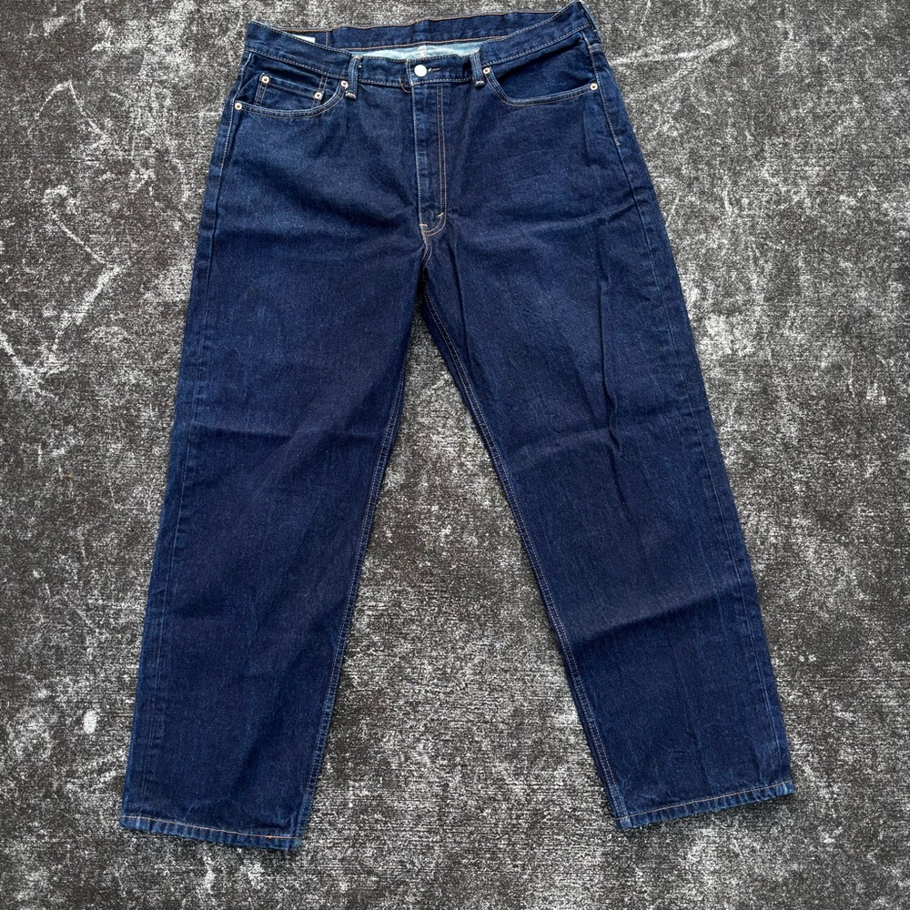 Levi's Men's Relaxed Fit 550 Dark Blue Jeans, size 40x32
